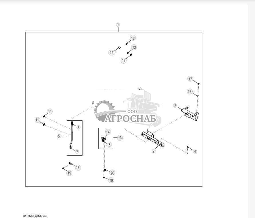 Комплект камеры заднего вида 